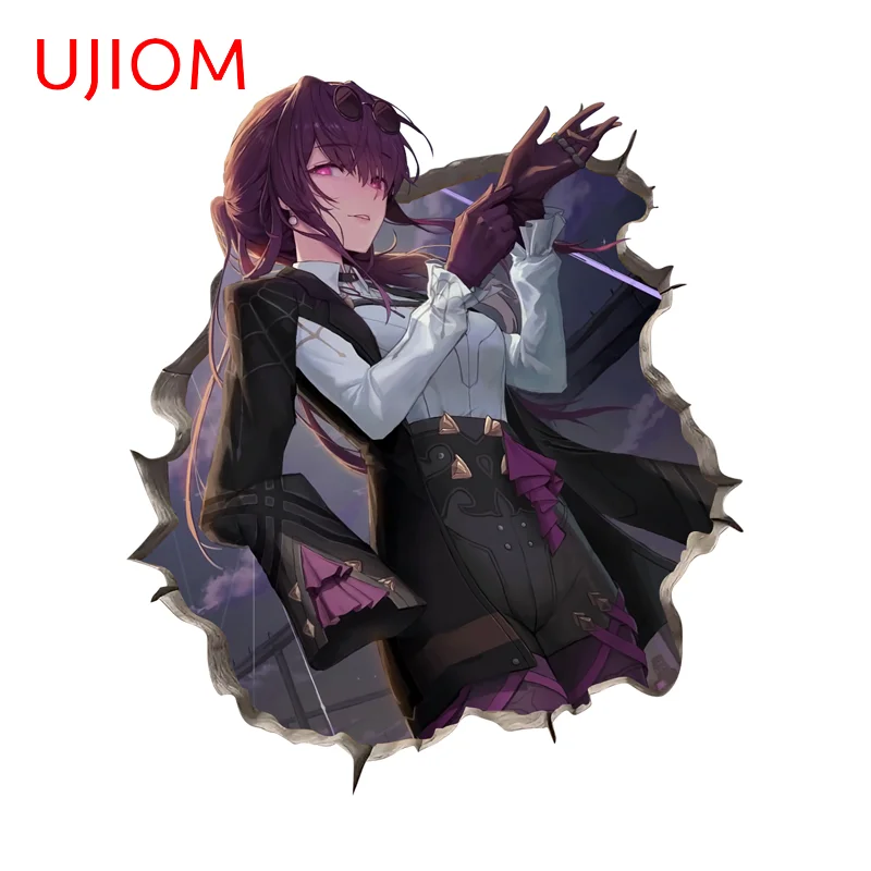 UJIOM Tear Honkai Star Rail Kafka Wall Sticker Amusing Creative Skateboard Decal Trendy Customizable Computer Case Decoration
