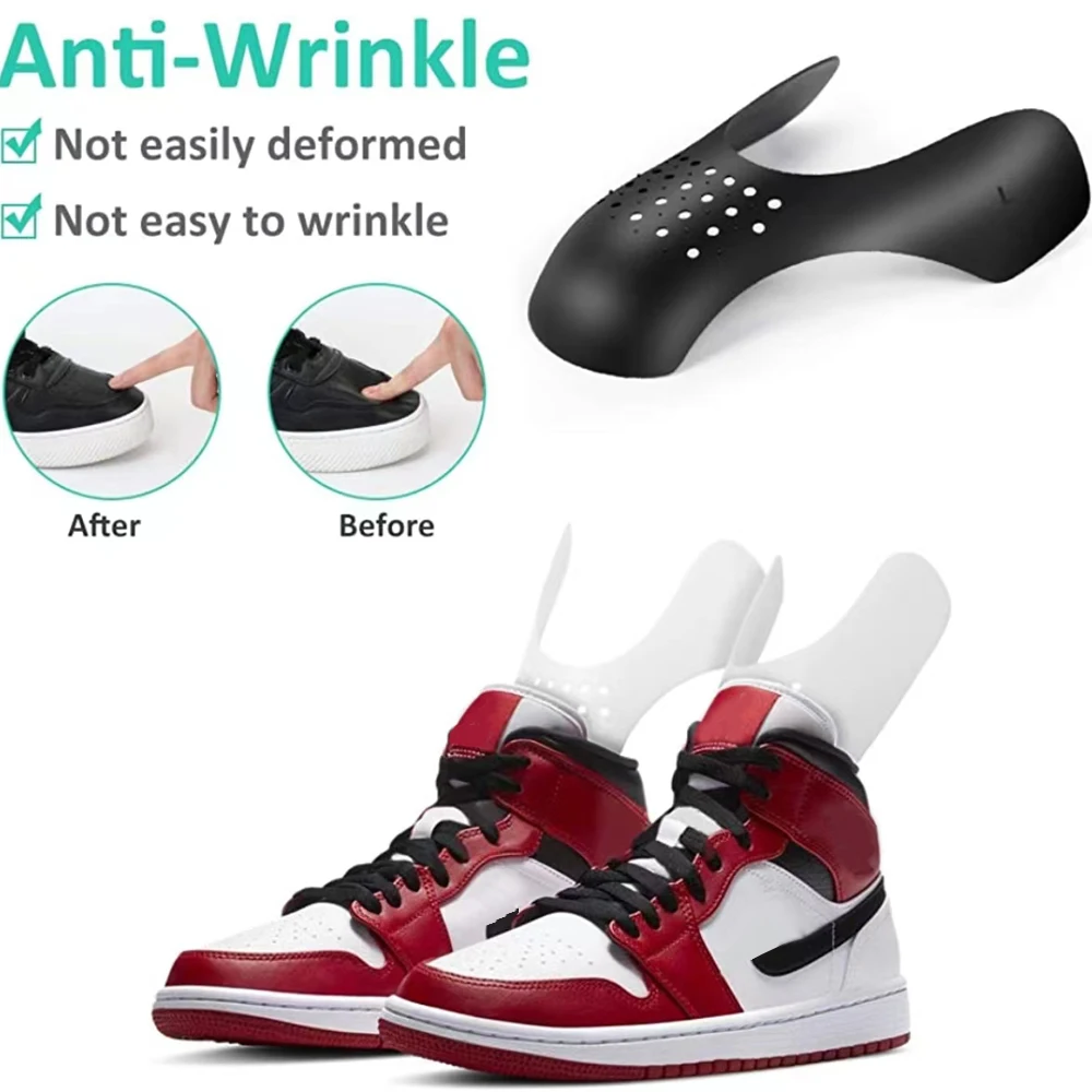 60pcs Anti Crease Shoe Head Protector for Casual Sneaker Anti Wrinkle Shoe Toe Caps Support Stretcher Expander Shoes Protection