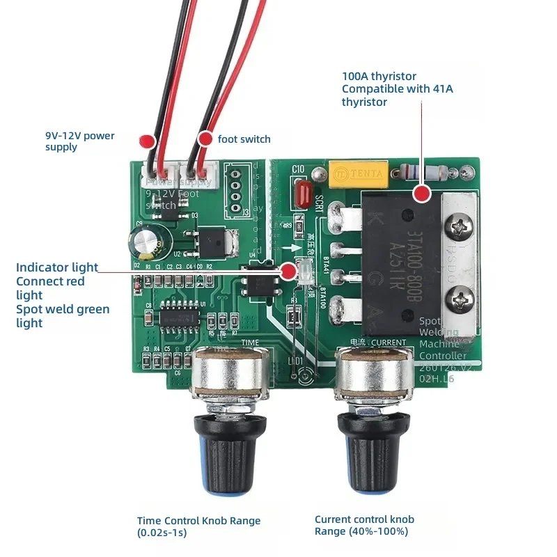 Upgrade your welding equipment with this high-performance spot welding machine control board, designed as a superior