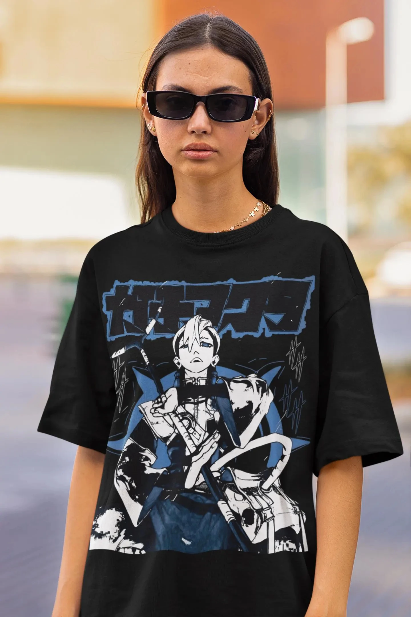 Zanka Nijiku Gachiakuta camiseta equipo Akuta limpiadores Anime Manga camiseta mujeres hombres de gran tamaño calle manga corta Mujer ropa masculina