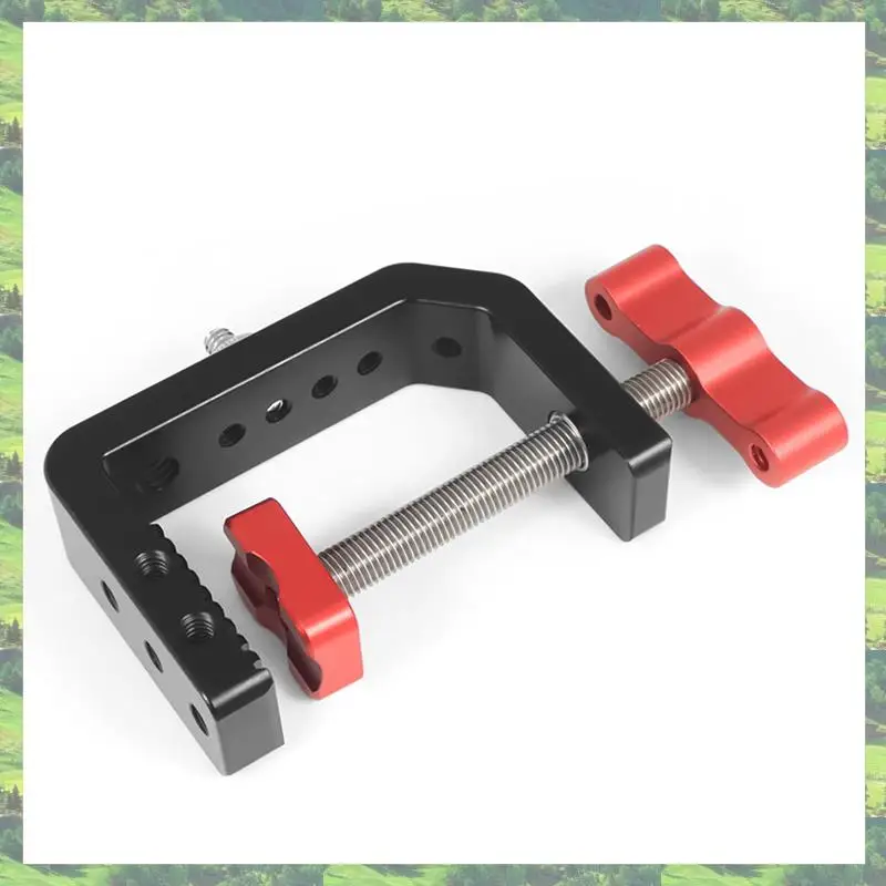 

L72A-2X C Clamp Camera Desk Clamp Mount Stand With 1/4 3/8 Screw Hole For Camera Photography Video Fill Light Desktop Bracket