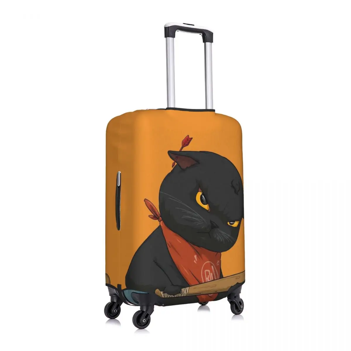 Cool Cat Print-cubiertas protectoras para equipaje, cubiertas antipolvo elásticas e impermeables para maletas de 18 a 32 pulgadas, accesorios de viaje