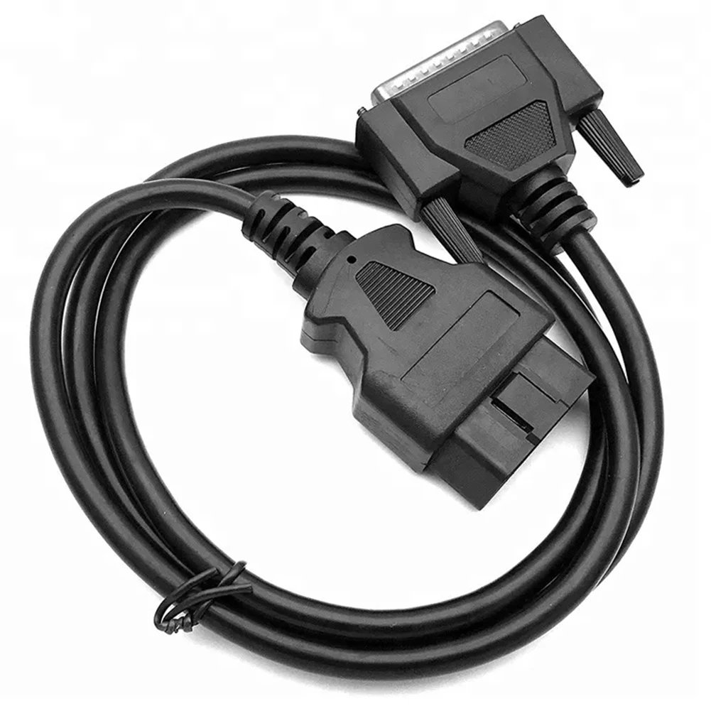 Durable-SBB CK100 SBB PRO2 OBD2 16Pin To DB25 Cable 25 Needle Thread Adapter Car Connector Extension Cable Diagnostic Tool Cable