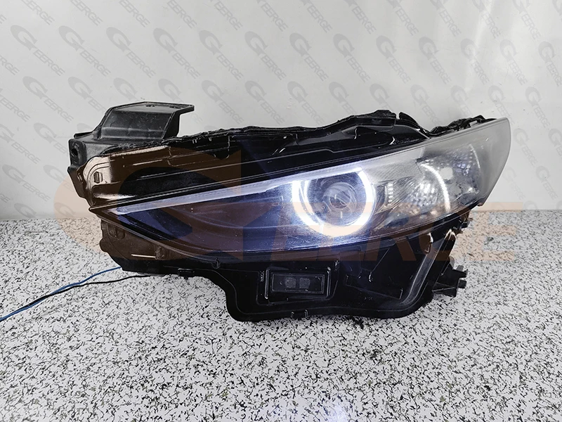 For Mazda 3 Mazda3 Axela BP 2019 2020 2021 2022 2023 2024 Ultra Bright COB Led Angel Eyes Halo Rings Car Accessories