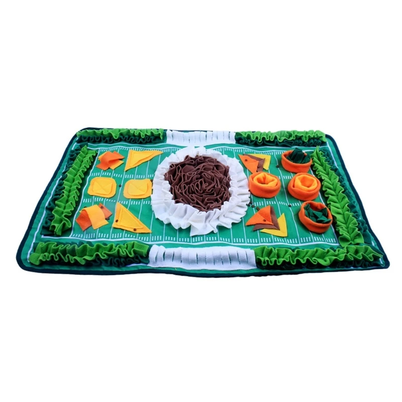 

Multifunctional Pet Training Mats Featuring Scent Game and Treat Dispenser for Dog Cats Fleece Enrichment Toy