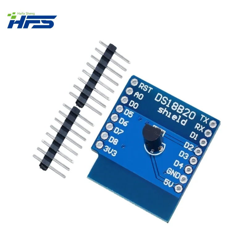 DS18B20 Módulo para D1 MINI, Temperatura Medição Módulo Sensor, DS18B20