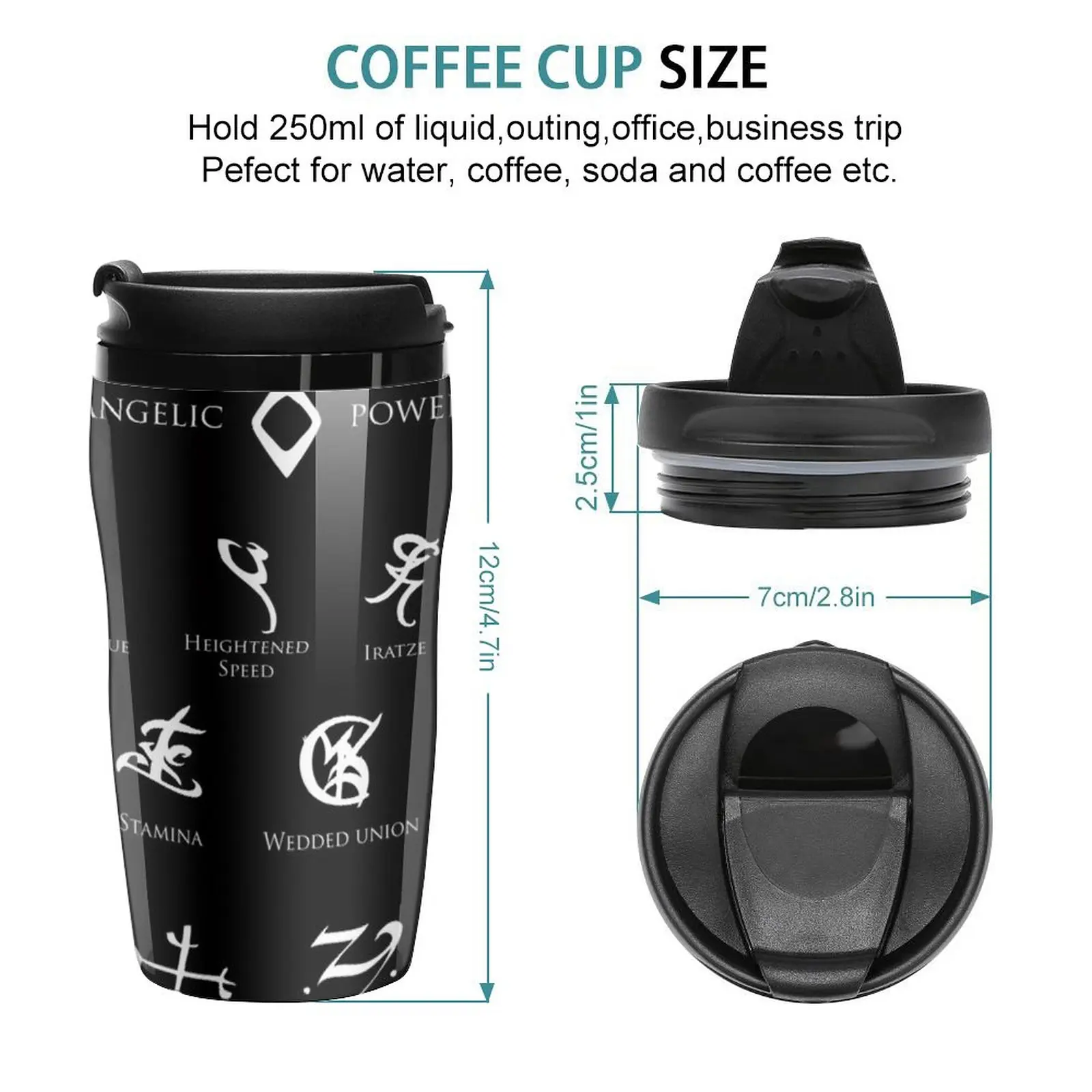 New Runes map Travel Coffee Mug Coffee Cup Set Game Coffee Cups Pretty Coffee Cup