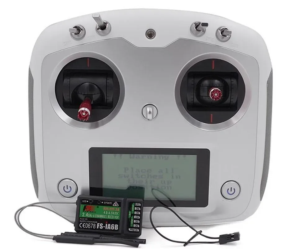 

FS-I6S FS I6S Flysky 10CH 2.4G With Change Mode Gift Quadcopter Transmitter Controller Set w/Receiver FS-iA6B or FS-IA10B