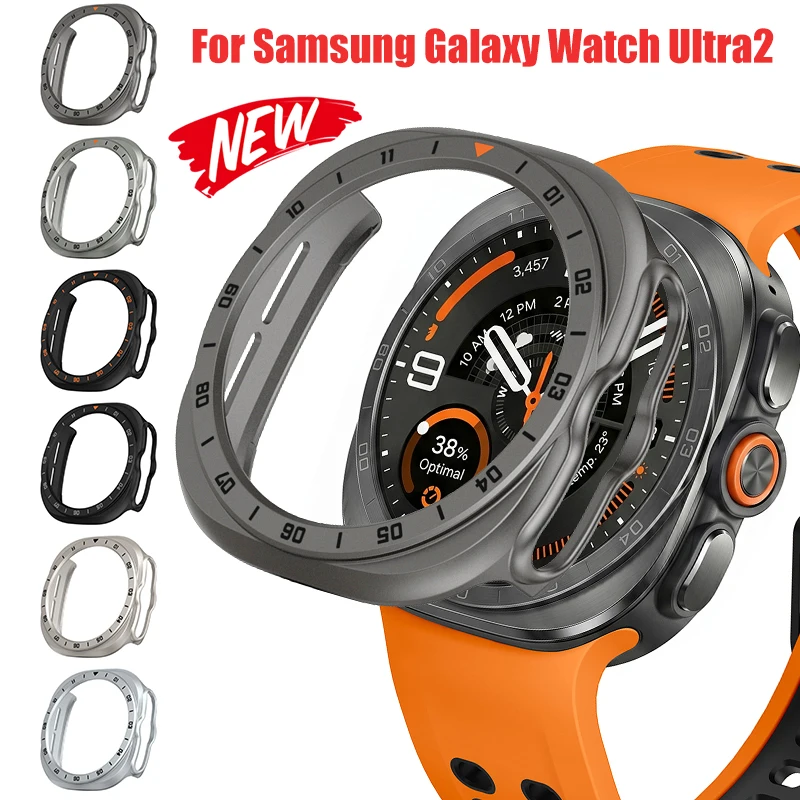 Kunststoff-Schutzhülle für Samsung Galaxy Watch Ultra 2 Hohle PC-Abdeckung für Galaxy ULTRA 2026 Uhrenzubehör