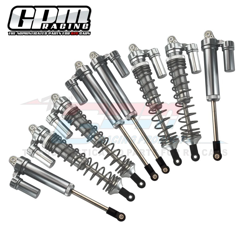 GPM Aluminum L-Shaped Front / Rear Shock Absorbers With Negative Pressure Cylinder UDR Shock For TRAXXAS 1/7 UDR