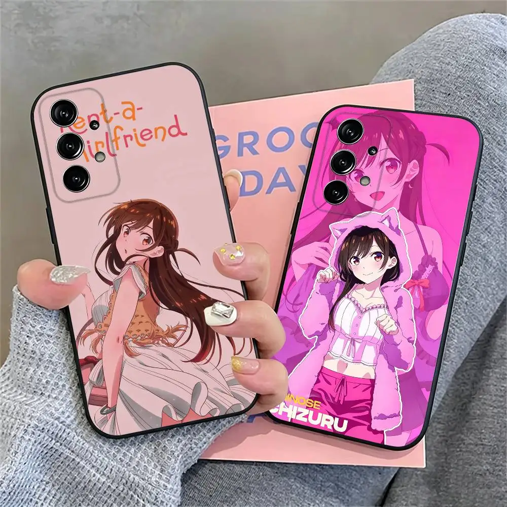 Rent-A-Girlfriend Phone Case For Samsung S26,S25,S24,S23,S22,S21,S30,Ultra,Plus,Fe,Soft Silicone Black Cover