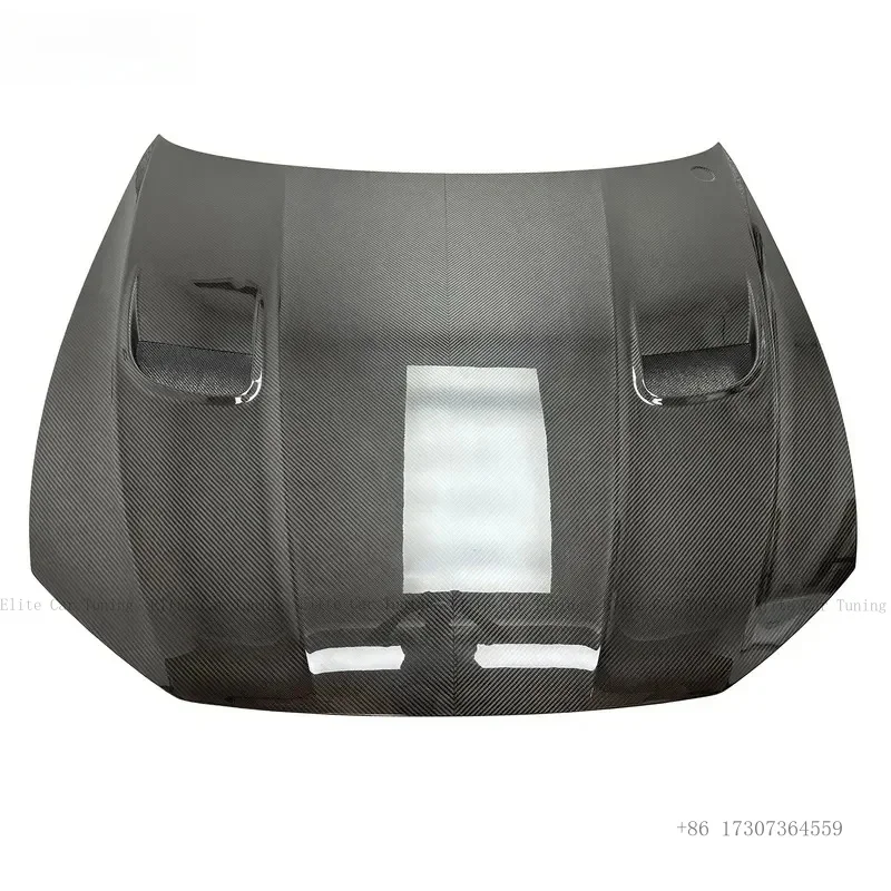 MSY Style Dry Carbon Fiber Bonnet Hood for  RS6 2020-2023 High Quality Car Parts