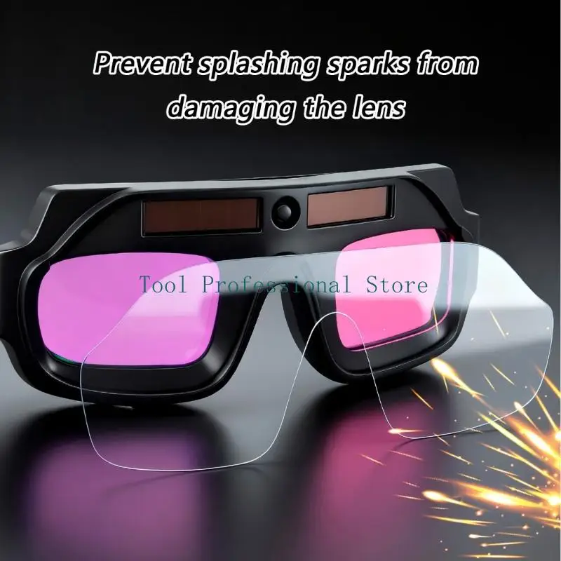 57QF Comfort Fit Welding Helmet Goggles Automatic Darkening Adjustable Straps Long Wear