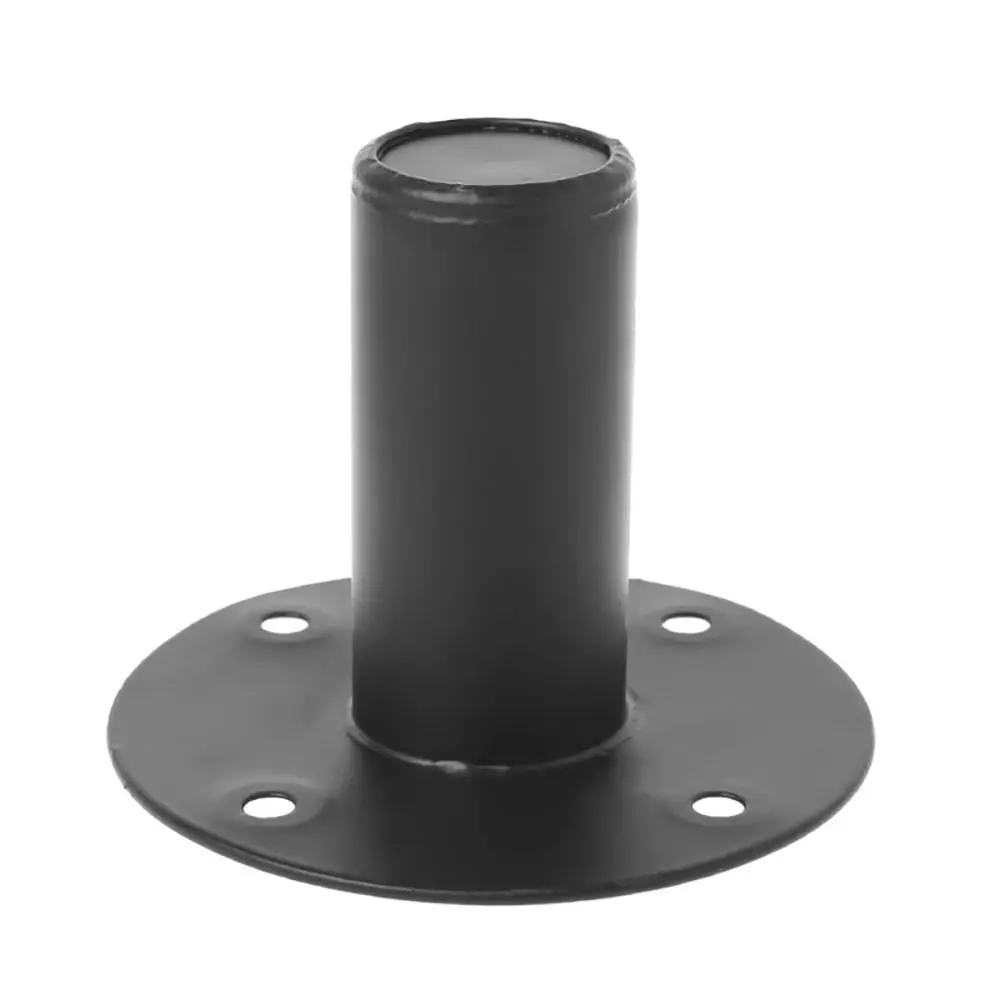 1Pcs Metal Speaker Stand with Screw Holes Iron Lower Sound Speaker Base Holder Professional Mounting Base Tray