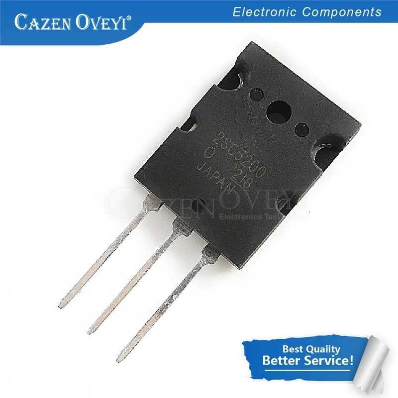 

Чипсет 5 шт./лот 2SC5200 SC5200 TO-3PL 5200 новый и оригинальный в наличии