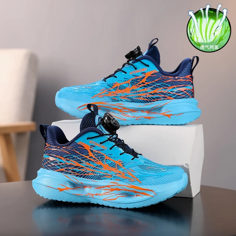 

Practical Children All Match Shoes Ventilated Upper Anti Slip Grip Daily Outdoor Casual Shoes