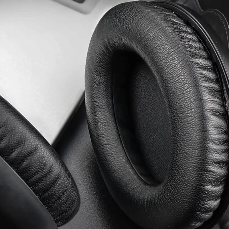 Пара амбушюр для Sennheiser HD418 HD428 HD419 HD201 HD201S HD180, подушечки для наушников, мягкая протеиновая кожа, губка из пены с эффектом памяти