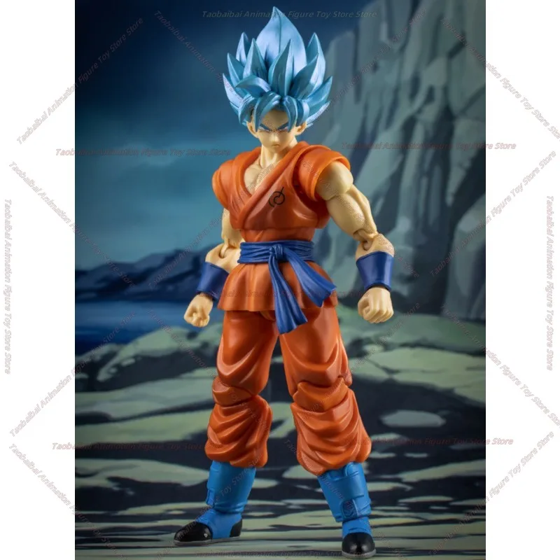 【24-hour Shipping】Demoniacal Fit Dragon Ball SHF [K of Counterattack] Weisshu Goku 1/12 Action Figure Anime Character Figure