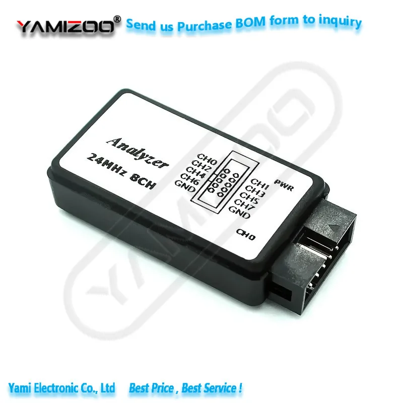 1 Set USB-Logikanalysator für Mikrocontroller, geeignet für ARM FPGA Debugging-Tool, 24M Sampling, 8 Kanäle – Detail 2