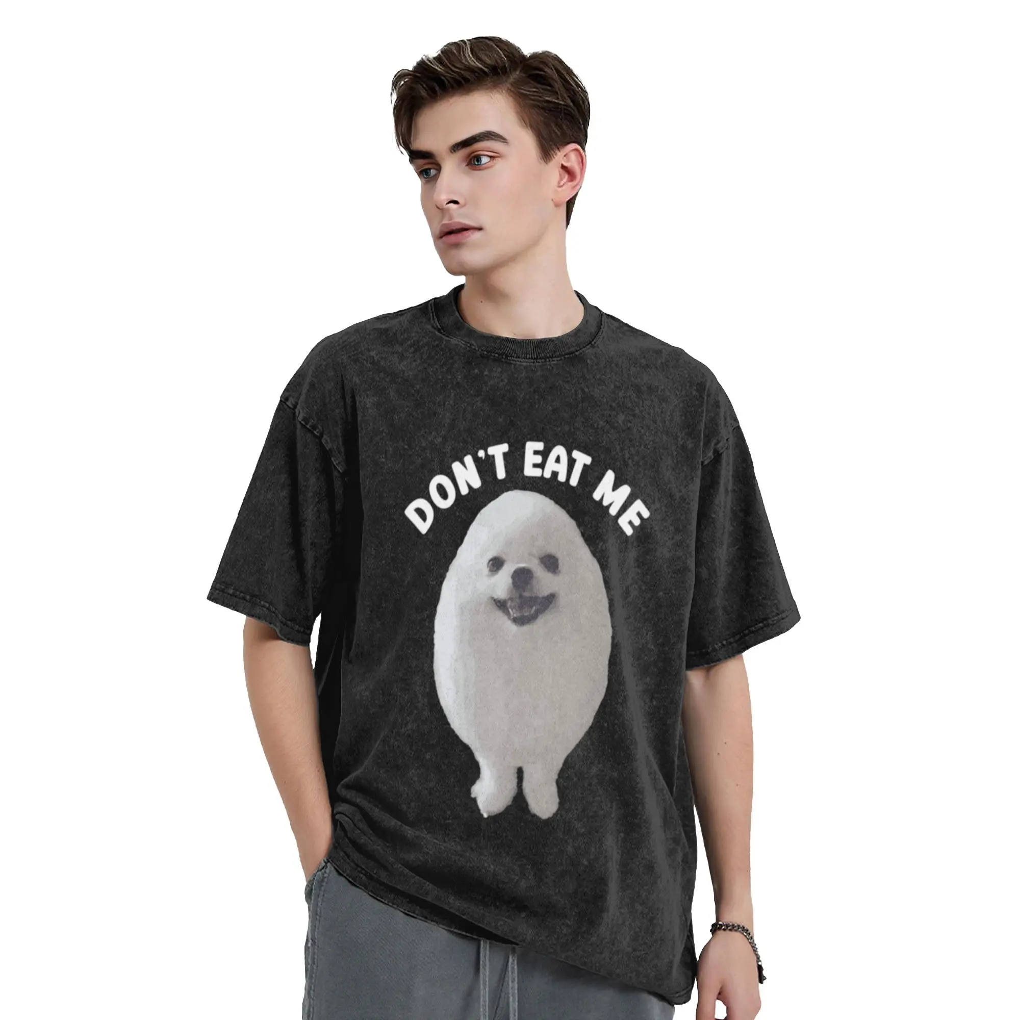 Eggdog meme sticker - Eggdog meme Unique Trendy A T-Shirt Oversized Short Sleeve Men's Women's Cotton Tees Tops