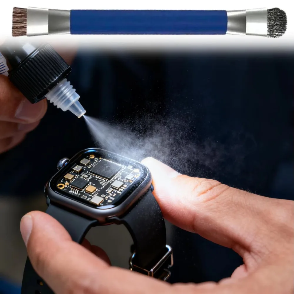 New ESD Safe Safe Brush Anti-Static Steel Wire Brush Circuit Board Cleaner Precision Keyboard Cleaning Tools Piano Maintenance