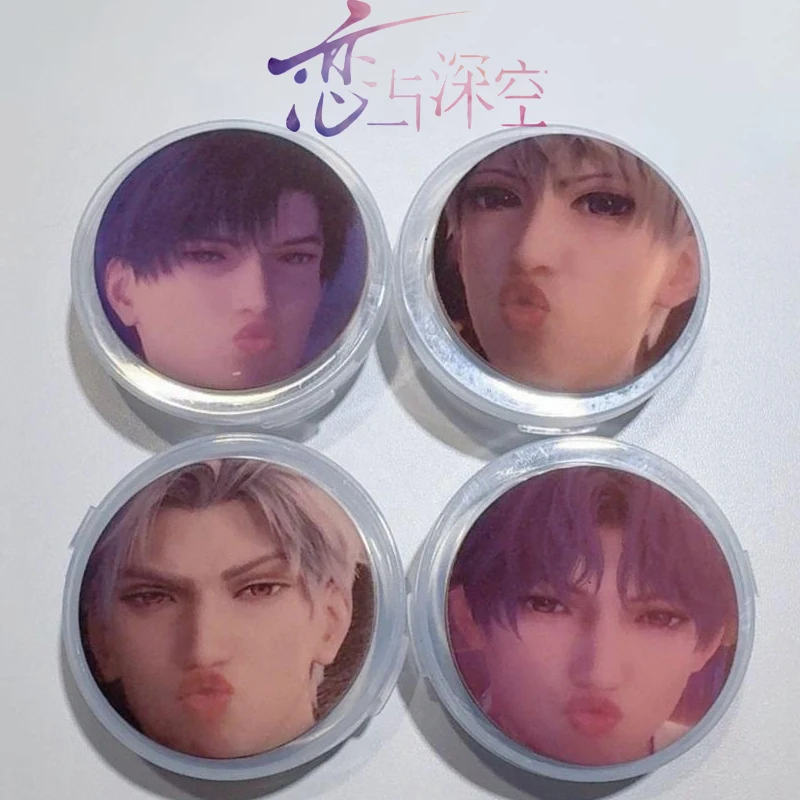 Game Love And Deepspace Xavier Zayne Rafayel Sylus Cosplay Make-up Powder Puff Kiss Sponge Puff Women Accessories Prop Gift