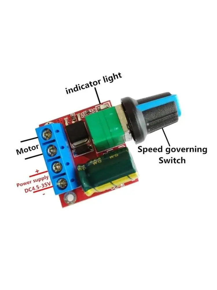 Y1UB 5A 90W PWM Motor Governor DC-DC Speed Controller 4.5V-35V Motor Go