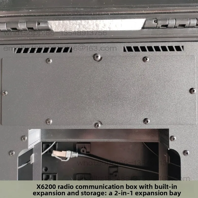 X6200 radio box, expansion warehouse with two-in-one function of expansion and storage, emergency communication box is in stock.