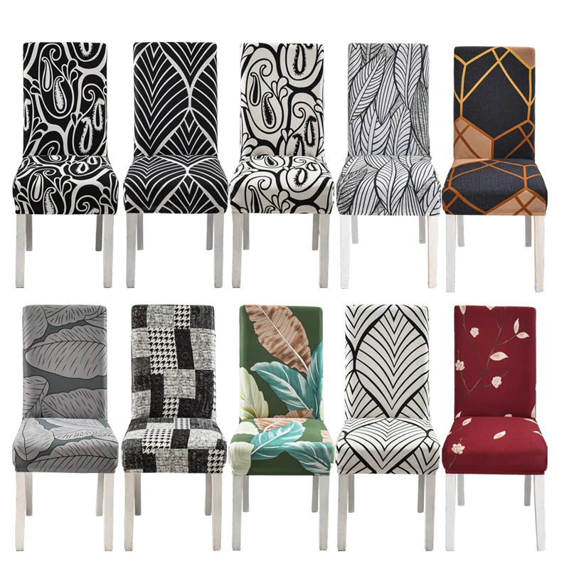 Neue Farben Stuhl hussen Blumen moderne Schon bezug für Esszimmer Hochzeit Stretch elastischen Möbels chutz