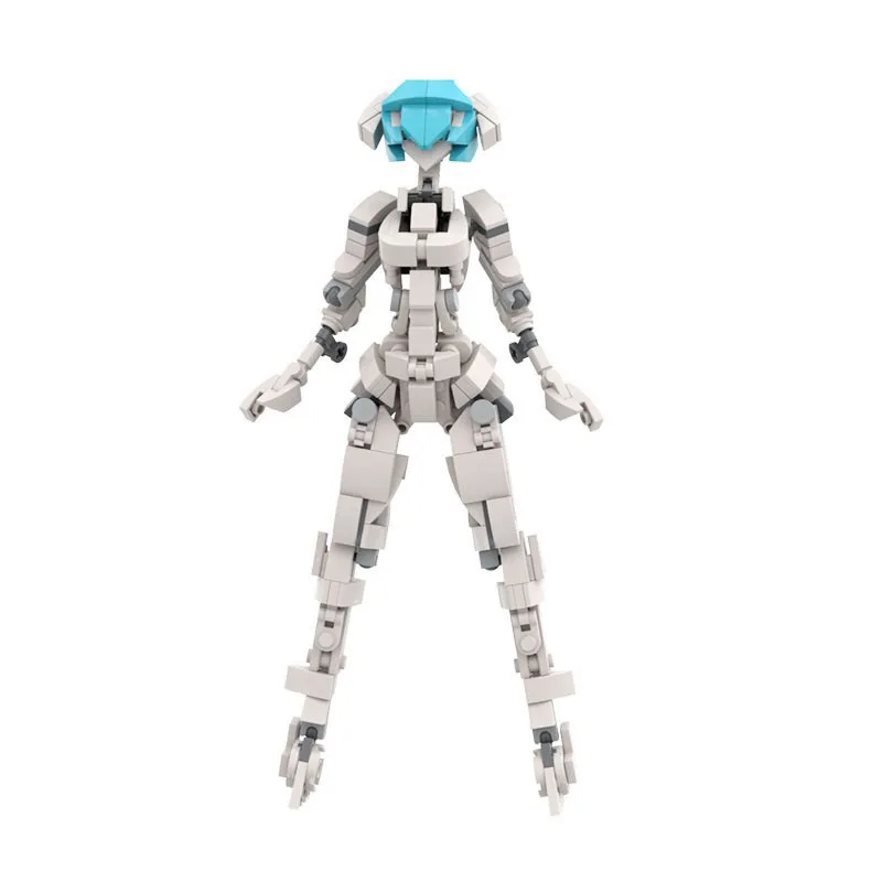 

MOC Valkyrie Samurai Mobile Suit Girl Female Robot Robot Girl Model Modular Bunny Girl Building Blocks Toys Girls XMAS Gifts