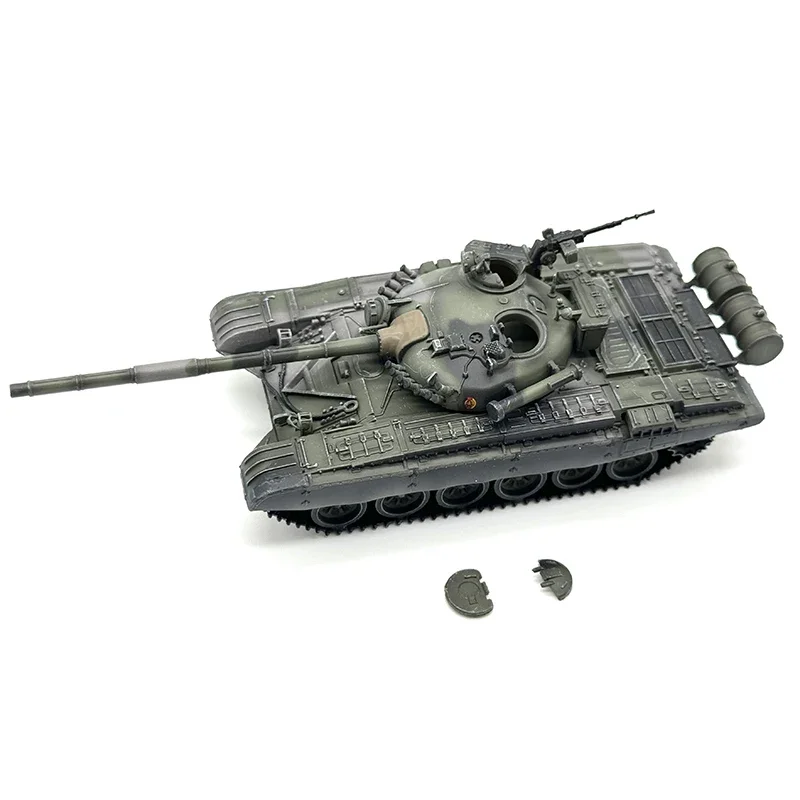 

1:72 Scale Plastics East German T-72G T72 Main Battle Tank Model Militarized Combat Track Type Classics Collection Gifts Display