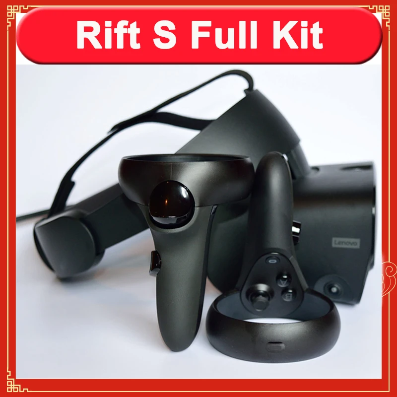 سماعة الواقع الافتراضي Rift S VR سماعة مجموعة كاملة Rift S 5M كابل Rift S وحدات تحكم لألعاب SteamVR Rift S سماعة الألعاب #1
