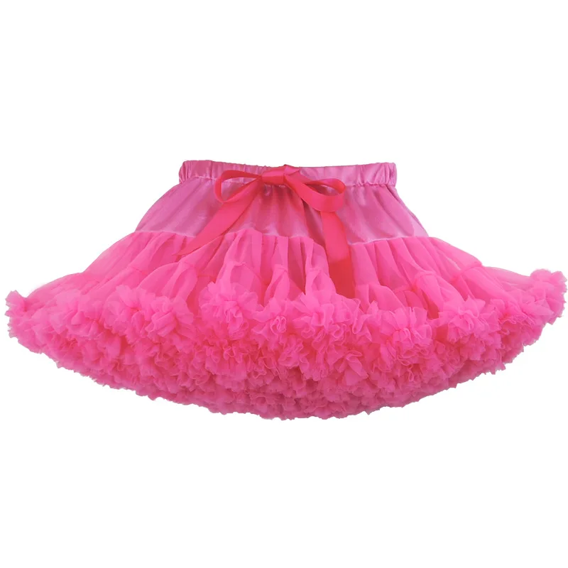 DE PEACH New Spring Multicolor Baby Girls Tutu Skirts Children Fluffy Ballet Skirt Kids Princess Lace Tulle Party Dance Skirt