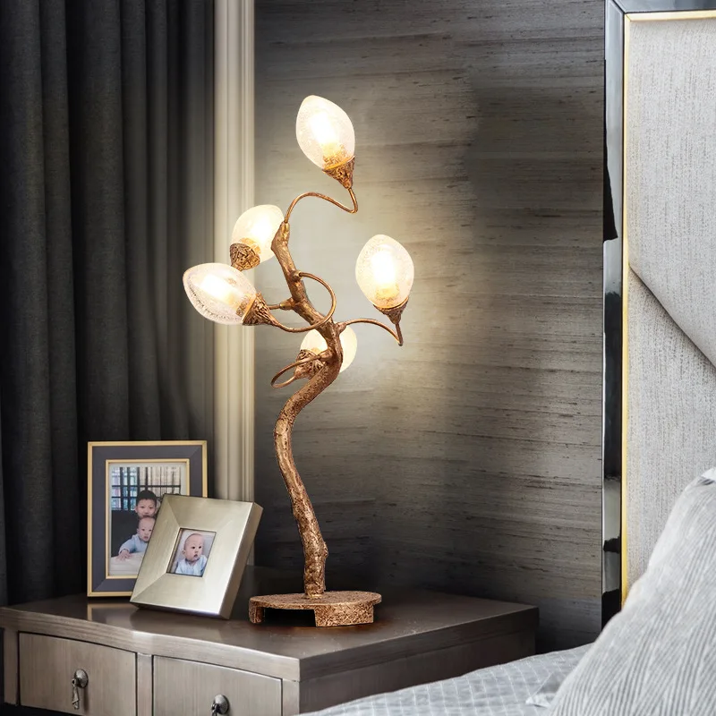 Soggiorno camera da letto lampada da comodino decorativa creativa lampade di design