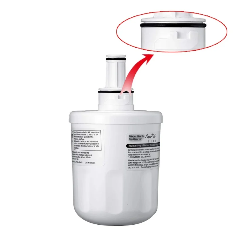 Vervanging Voor Samsung DA29-00003F Aqua-Pure Plus Koelkast Waterfilter Voor DA29-00003B, DA29-00003A, Hafcu1