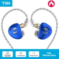 TRN-MT4 Pro - Bolsa sorpresa de auriculares 2DD con cable, incluye V90pro+FZFT1+FZmax+FZZS1+STM+ST1 - Bolsa sorpresa de auriculares ABC