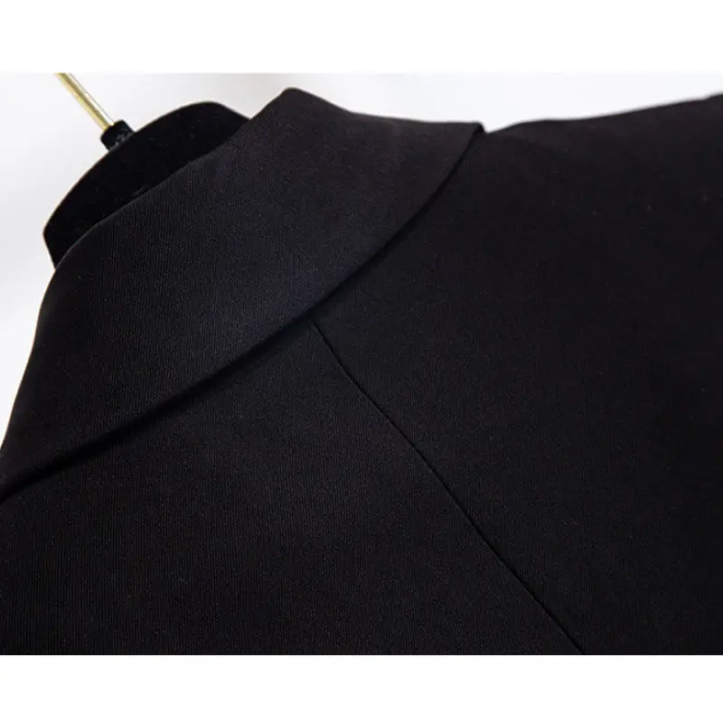 ロングコート 女性用 ブレザー 伸縮性のあるペプラム カシミヤ混 キャメル セブンクォーター 伸縮性のあるユニバーサル ミドルフィーリングセンス