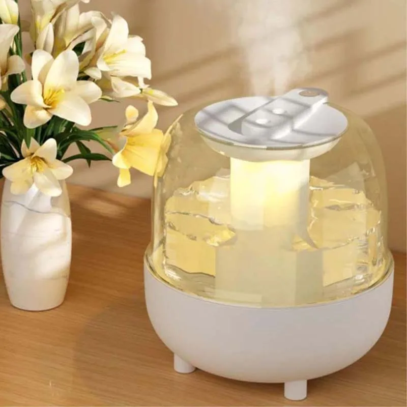 4l Large Capacity Spray Usb Humidifier Night Light Hydrating Triple Filter Water Can Add Essential Oil Diffuser Air Humificador