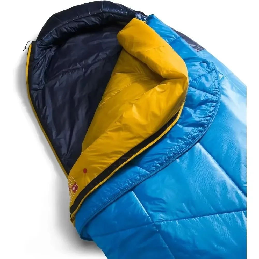 Sleeping Bags One Bag Camping Sleeping Bag Super Sonic Blue/Arrowwood Yellow Regular Camp Sleeping Gears Camping & Hiking Bags