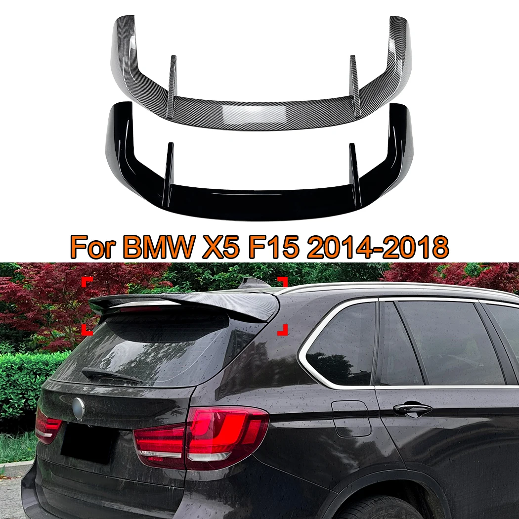 

For BMW X5 F15 2014-2018 Carbon Fiber MP Style Rear Trunk Window Roof SpoilerTail Wing Car Exterior Modification Accessories