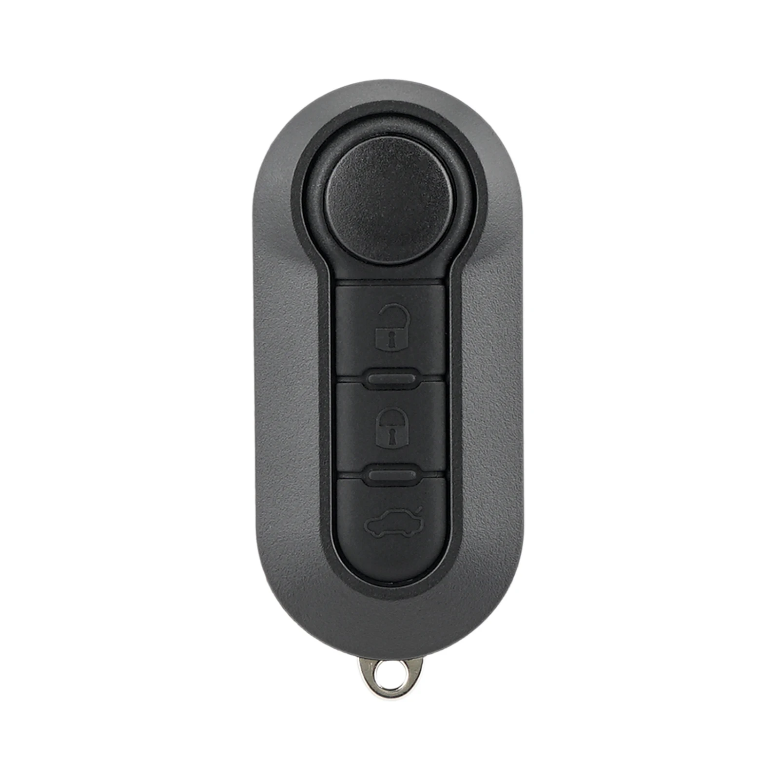 OHMSEN Sleutelhulsel voor Fiat auto, 3 knoppen, 500 Punto Ducato Panda Bravo Citroen Jumper Peugeot Boxer Iveco Daily