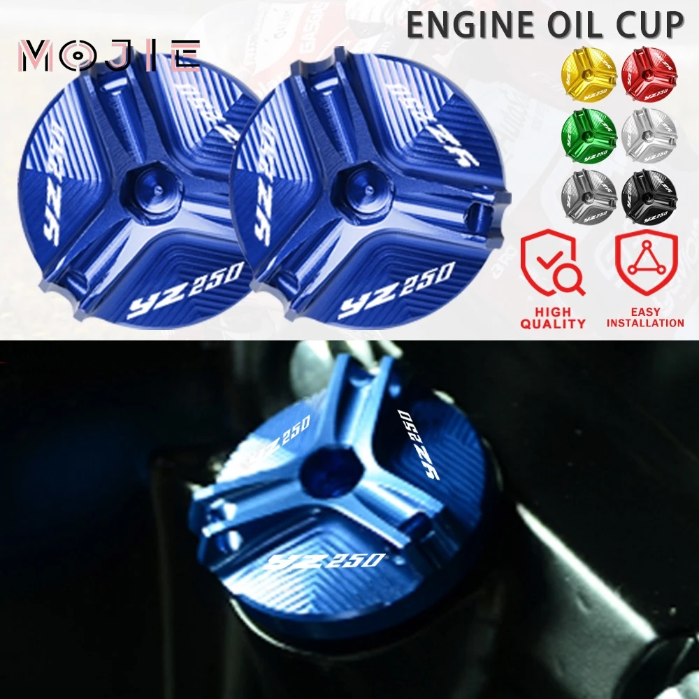 

Motorcycle Engine Oil Filler Cap For YAMAHA YZ250FX 2015-2023 YZ250 99-23 YZ250X 16-23 YZ250F 01-23 YZ 250 F/X/FX Accessories