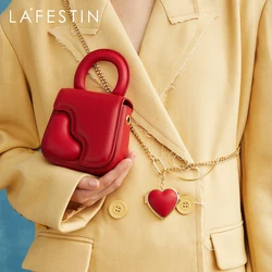 LA FESTIN-Mini bolso cruzado cuadrado para mujer, bandolera de hombro, regalo de San Valentín, Original, 2024