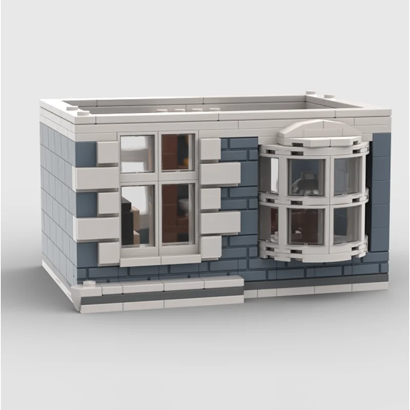 شارع عرض Moc بناء الطوب قرية الشتاء المعيارية - متجر الفن نموذج التكنولوجيا كتل عيد الميلاد DIY لعبة البناء هدية