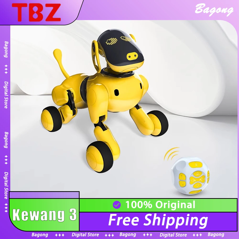 TZB Kewang 3 AI Robot Dog Programmable Intelligent Bionic Robot Dog Emotional Interaction Early Education For Child Custom Gifts