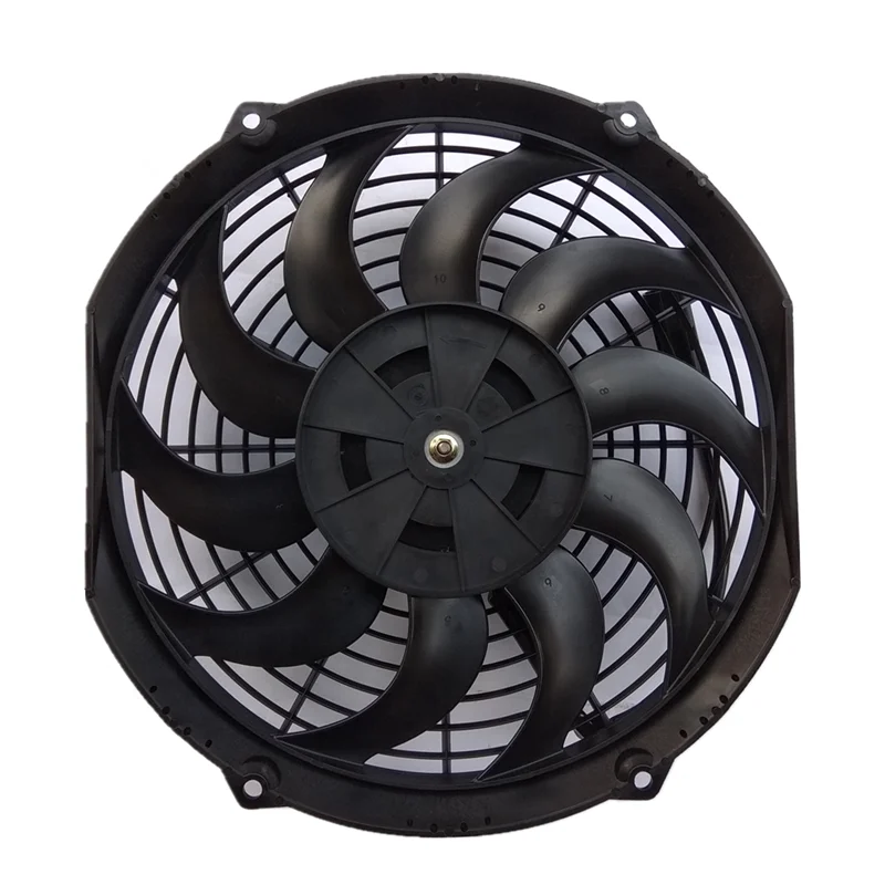 HOT factory High Power 160W 2700rpm 12inch Cooling Fan for 24V/12v Universal  Bus Refrigerated truck Fan with IP68 Waterproof