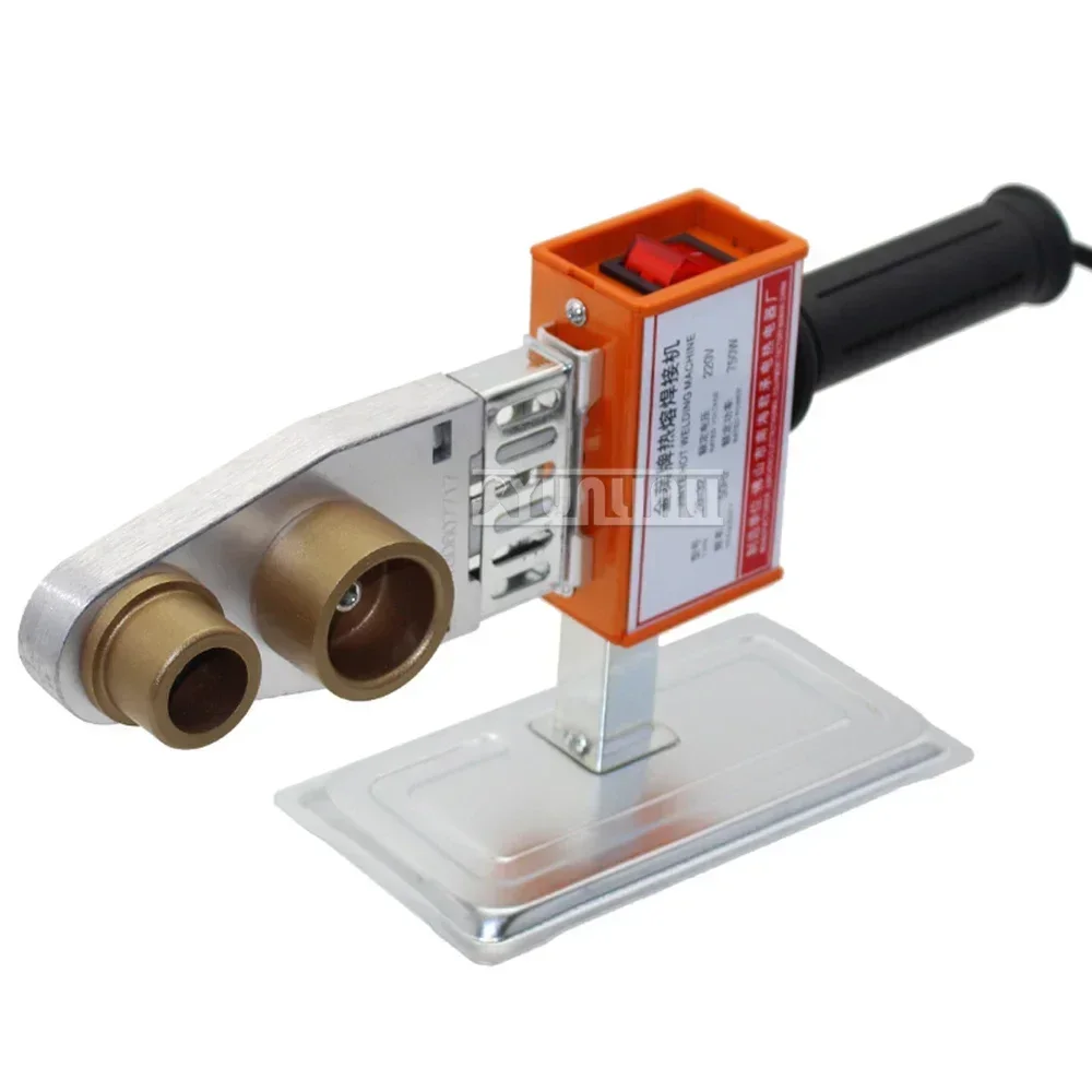 New PPR Water Pipe Hot Melter Hot Melt Machine 75-110 Household PE/PC Pipe Heat Capacity Welding Machine 220V Plastic Pipe Welde