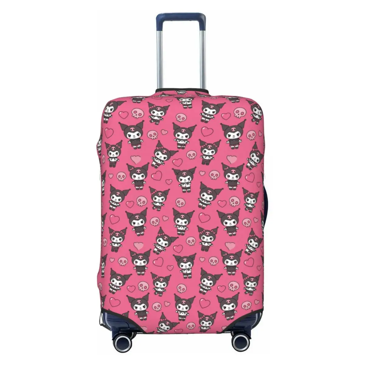 

Custom My Melody And Kuromi Luggage Cover Cute Suitcase Protector Covers Suit For 18-32 inch
