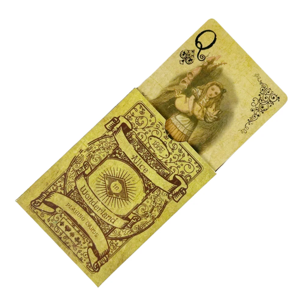 Alice Vintage Creative Playing Cards Standard Deck of Cards for Family Games,Parties ,Gatherings and Colletions