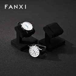 Oirlv T-bar Watch Holder Stand Jewelry Display Microfiber Wrist Watch Display Rack Holder Elegant Watch Display Stand Holder